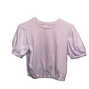 A New Day puffed sleeve top